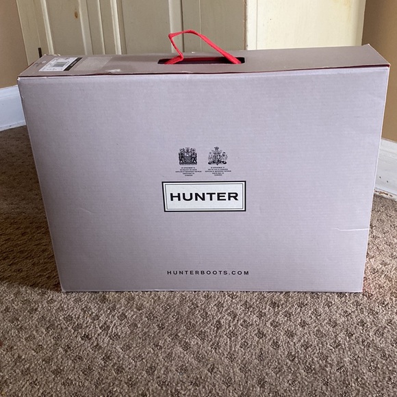 HUNTER BOOTS (fits ADULTS)original brand new in box! Color Black Size US 6B/7G - Picture 10 of 10